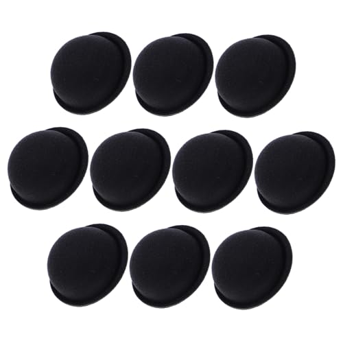 CORHAD 10 Stück Teiliges Mini Top Hats für Puppen Basteln Leichte Kleine Dekorative Hüte mit Feinen Details Vielseitig für DIY Halloween Partydekorationen und Puppenzubehör Schwarz von CORHAD