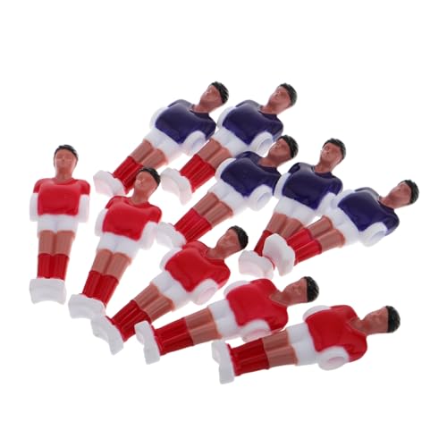 CORHAD 10 Stück Teiliges Mini tischfußballspieler Set aus Resin Detailreiche Ersatzfiguren für Tischkicker Authentische Mini tischfußball Figuren für Bürospielspaß CORHAD 10 Stück Teiliges Mini tischfußballspieler Set aus Resin Detailreiche Ersatzfiguren für Tischkicker Authentische Mini tischfußball Figuren für Bürospielspaß von CORHAD