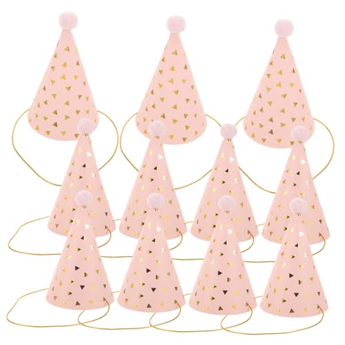 CORHAD 10 Stück Teiliges Partyhüte Pailletten und Pompons Glitzernde Geburtstagskappen für Erwachsene Leichte Geburtstagsdeko Bequemes Party-headwear für Festliche Feiern CORHAD 10 Stück Teiliges Partyhüte Pailletten und Pompons Glitzernde Geburtstagskappen für Erwachsene Leichte Geburtstagsdeko Bequemes Party-headwear für Festliche Feiern von CORHAD