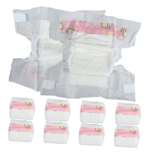 CORHAD 10 Stück Teiliges Puppenwindel für Babypuppen Wiederverwendbare Puppenzubehör Windeln aus Sicherem Realistische Simulation für Rollenspiele CORHAD 10 Stück Teiliges Puppenwindel für Babypuppen Wiederverwendbare Puppenzubehör Windeln aus Sicherem Realistische Simulation für Rollenspiele von CORHAD