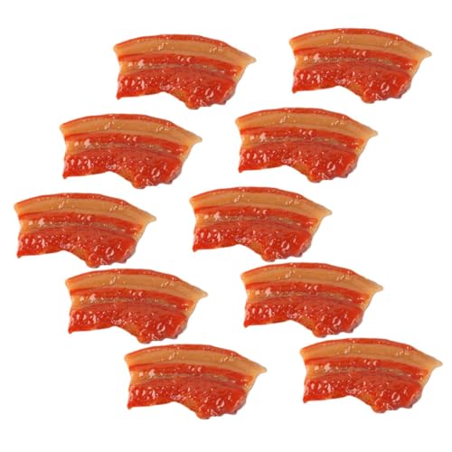 CORHAD 10 Stück Teiliges Realistische Künstliche Schweinebauch Dekoration aus Langlebigem PVC Lebensechte Küchenrequisite für Fotografie Spielküche und Kreative Food Displays CORHAD 10 Stück Teiliges Realistische Künstliche Schweinebauch Dekoration aus Langlebigem PVC Lebensechte Küchenrequisite für Fotografie Spielküche und Kreative Food Displays von CORHAD