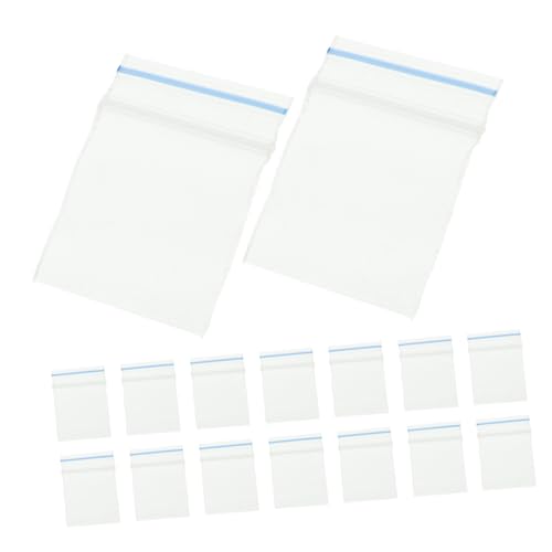 CORHAD 100 Stück Mini Plastiktüten Transparente Schließbeutel Wiederverschließbar Klare Winzige Taschen Puppenbeutel CORHAD 100 Stück Mini Plastiktüten Transparente Schließbeutel Wiederverschließbar Klare Winzige Taschen Puppenbeutel von CORHAD