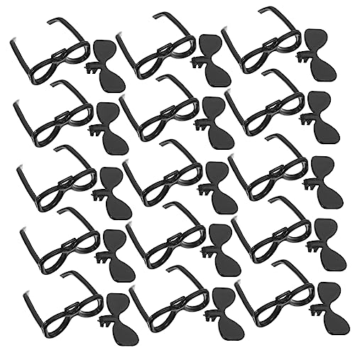 CORHAD 100Stücke Mini Puppenbrillen Handwerks Sonnenbrillen für Accessoires für Puppenhäuser Fördert Kreativität und Spielspaß CORHAD 100Stücke Mini Puppenbrillen Handwerks Sonnenbrillen für Accessoires für Puppenhäuser Fördert Kreativität und Spielspaß von CORHAD