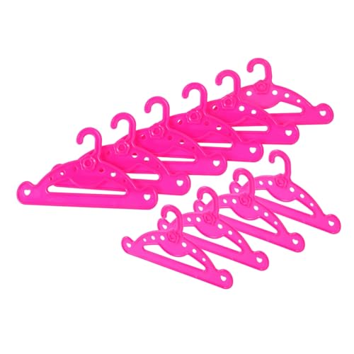 CORHAD 10Stücke Kleine Kleiderbügel für Puppen und Praktisch für Puppenkleidung für Amerikanisches Puppenzubehör und Bastelprojekte zur Organisation CORHAD 10Stücke Kleine Kleiderbügel für Puppen und Praktisch für Puppenkleidung für Amerikanisches Puppenzubehör und Bastelprojekte zur Organisation von CORHAD