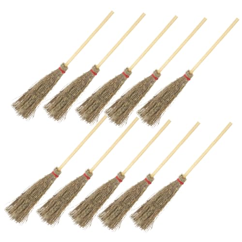 CORHAD 10Stücke Mini Handgeflochtener Besen Teiliges für Puppenhaus Dekoration Künstliche Requisiten für Modelle und Fotografie Langlebig und CORHAD 10Stücke Mini Handgeflochtener Besen Teiliges für Puppenhaus Dekoration Künstliche Requisiten für Modelle und Fotografie Langlebig und von CORHAD