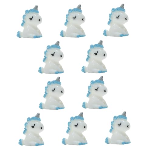 CORHAD 10st Mini-Einhorn Spielzeuge Kleine Figuren Märchengarten Tiere Miniatur-tierfiguren Desktop-Spielzeug Einhorn Figur Minifiguren Mini-spielzeugfiguren Miniaturtier Sky-Blue Harz CORHAD 10st Mini-Einhorn Spielzeuge Kleine Figuren Märchengarten Tiere Miniatur-tierfiguren Desktop-Spielzeug Einhorn Figur Minifiguren Mini-spielzeugfiguren Miniaturtier Sky-Blue Harz von CORHAD