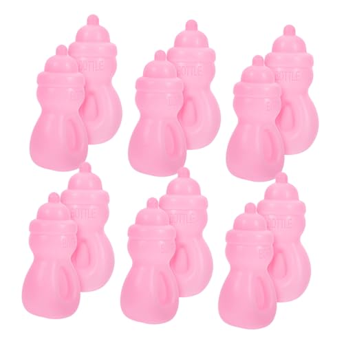 CORHAD 12 Stück Miniatur-babyflaschen-Ornamente, Babypartybevorzugungen, Mini-babyflaschen Aus Kunststoff von CORHAD