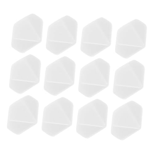CORHAD 12 Stück Teiliges Blanko Acrylwürfel zum Gravieren Robuste Spielwürfel für DIY Brettspiele Lernspiele Bildungsaktivitäten und Kreative Würfelspiele von CORHAD