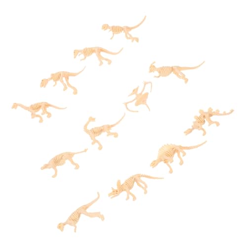 CORHAD 12 Stück Teiliges Dinosaurier Skelett Modellset Realistisches Dinosaurier Ausgrabungsspielzeug für Handliches Sicheres Kinderspielzeug Fördert Feinmotorik für Jungen und Mädchen CORHAD 12 Stück Teiliges Dinosaurier Skelett Modellset Realistisches Dinosaurier Ausgrabungsspielzeug für Handliches Sicheres Kinderspielzeug Fördert Feinmotorik für Jungen und Mädchen von CORHAD