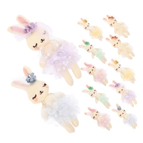 CORHAD 12 Stück Teiliges Handgefertigter Weicher in Farben Niedliche Bunny Puppen für Zimmerdekoration Basteln und Kaninchenspielzeug für Kaninchenliebhaber CORHAD 12 Stück Teiliges Handgefertigter Weicher in Farben Niedliche Bunny Puppen für Zimmerdekoration Basteln und Kaninchenspielzeug für Kaninchenliebhaber von CORHAD