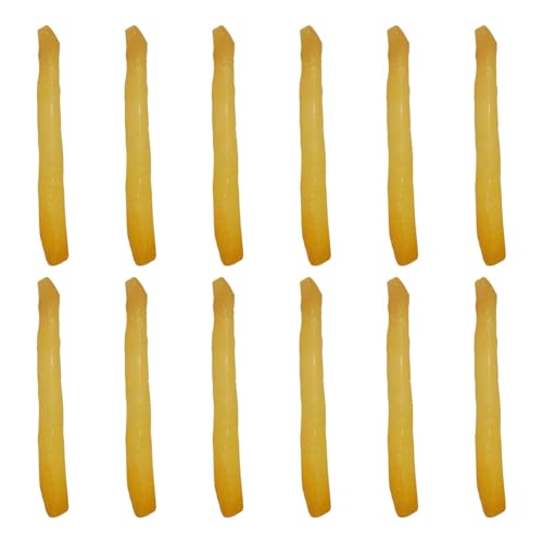 CORHAD 12 Stück Teiliges Realistische Pommes Frites Modellspielzeug Lebensechte Chips Dekoration und Fotorequisite Geeignet für Restaurant Kinderküche und Unterricht Robust und CORHAD 12 Stück Teiliges Realistische Pommes Frites Modellspielzeug Lebensechte Chips Dekoration und Fotorequisite Geeignet für Restaurant Kinderküche und Unterricht Robust und von CORHAD