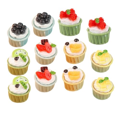 CORHAD 12Stücke Künstliche Dessertdekoration Lebensechte Kuchen für DIY Projekte Stilvolle Kuchendekoration für Heim und Gastronomie Festlichkeiten und Ausstellungen CORHAD 12Stücke Künstliche Dessertdekoration Lebensechte Kuchen für DIY Projekte Stilvolle Kuchendekoration für Heim und Gastronomie Festlichkeiten und Ausstellungen von CORHAD