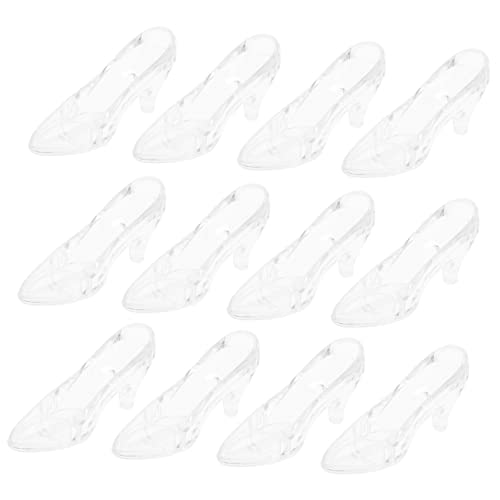 CORHAD 12Stücke Teiliges Mini Kristallschuhe Dekoration Transparentes Desktop Zubehör für Kreative Raumgestaltung für Familie und Freunde CORHAD 12Stücke Teiliges Mini Kristallschuhe Dekoration Transparentes Desktop Zubehör für Kreative Raumgestaltung für Familie und Freunde von CORHAD