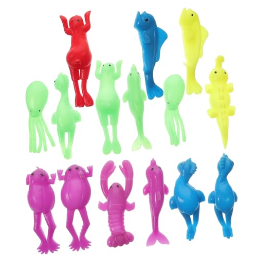 CORHAD 15 Stück Teiliges Elastisches Finger Lustige Meerestiere aus Sicherem TPR als Partyspielzeug für Strapazierfähig und Abwaschbar für Kindergeburtstag und Outdoor Spaß CORHAD 15 Stück Teiliges Elastisches Finger Lustige Meerestiere aus Sicherem TPR als Partyspielzeug für Strapazierfähig und Abwaschbar für Kindergeburtstag und Outdoor Spaß von CORHAD