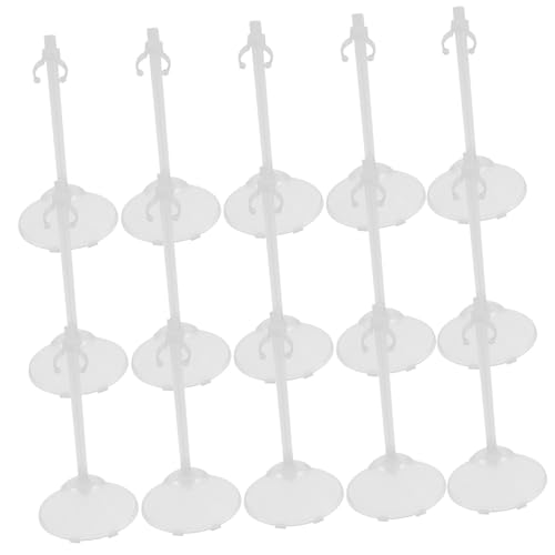 CORHAD 15 Stück Teiliges Puppenständer Transparentem Kunststoff Stabile Halter mit Taillensupport für Puppen Dekorative Display ständer zur Sicheren Präsentation und Aufbewahrung von CORHAD 15 Stück Teiliges Puppenständer Transparentem Kunststoff Stabile Halter mit Taillensupport für Puppen Dekorative Display ständer zur Sicheren Präsentation und Aufbewahrung von von CORHAD