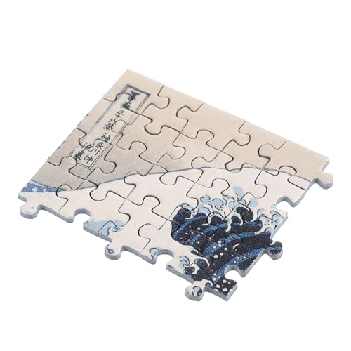 CORHAD 150 Stück Teiliges Mini Puzzle mit Wellenmuster Kreatives Pädagogisches Papierpuzzle für Erwachsene Knobelspiel zur Stressbewältigung und Freizeitgestaltung von CORHAD