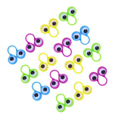 CORHAD 15St Brillenring Kinderspielzeug Finger Augen Puppen für Kinder Ringe Smart-Ring Lernspielzeug Fingerspiel Spielzeug Spaß Füllstoff Geschenk Augapfel Marionette Plastik CORHAD 15St Brillenring Kinderspielzeug Finger Augen Puppen für Kinder Ringe Smart-Ring Lernspielzeug Fingerspiel Spielzeug Spaß Füllstoff Geschenk Augapfel Marionette Plastik von CORHAD