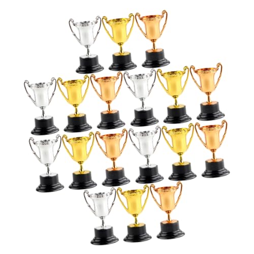 CORHAD 18 Stück Kunststoff-trophäen, Wettbewerbe, Trophäen, Spielzeug-trophäen, Mini-simulations-trophäen CORHAD 18 Stück Kunststoff-trophäen, Wettbewerbe, Trophäen, Spielzeug-trophäen, Mini-simulations-trophäen von CORHAD