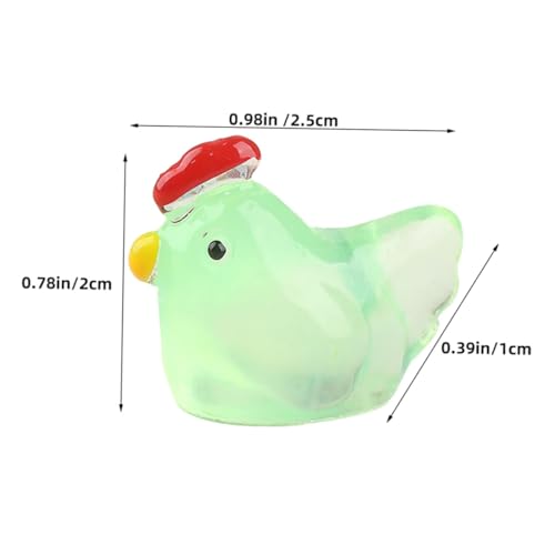 CORHAD 18 Stück Teiliges Leuchtende Küken Figuren aus Robustem Harz Kleine Niedliche Dekoration für Büro Garten und Puppenhaus Detailreiche Mini hühner für Mikro landschaften und CORHAD 18 Stück Teiliges Leuchtende Küken Figuren aus Robustem Harz Kleine Niedliche Dekoration für Büro Garten und Puppenhaus Detailreiche Mini hühner für Mikro landschaften und von CORHAD