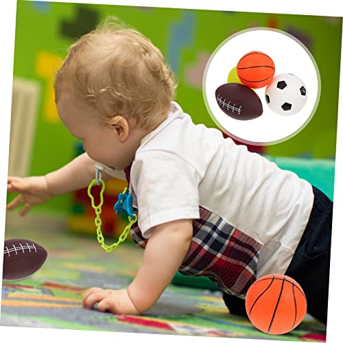 CORHAD 1Satz Aufblasbares Spielzeugball Set für Enthält Rugby Fußball und Basketball Teiliges Set aus Farben Zufällig für Drinnen und Draußen CORHAD 1Satz Aufblasbares Spielzeugball Set für Enthält Rugby Fußball und Basketball Teiliges Set aus Farben Zufällig für Drinnen und Draußen von CORHAD
