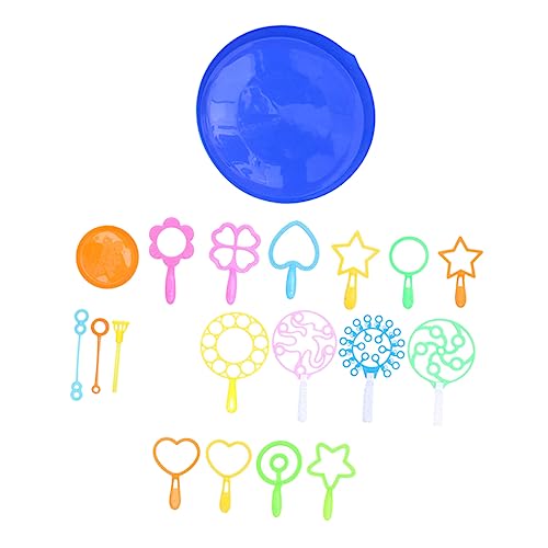 CORHAD 1Satz Bubble Teiliges Blase Making Stick für Handheld Bubble Wands mit Praktischem Sicheres Kunststoffmaterial Langlebiger Griff für Einfaches Halten von CORHAD