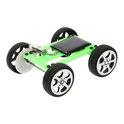 CORHAD 1Satz DIY Solar Auto Modellbau Kit Pädagogisches für Tragbares Solarautomodell für Experimente Interaktives Lernspielzeug zur Verbesserung Praktischer Fähigkeiten von CORHAD