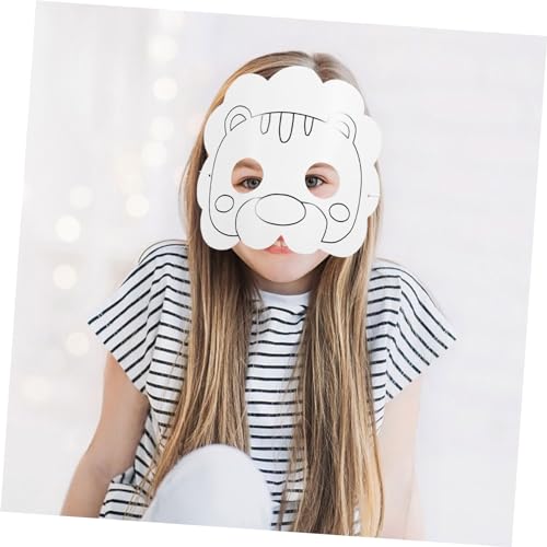CORHAD 1Satz DIY Tiermasken für Teiliges Bastelset zum Ausmalen und Gestalten Leere Papiermasken für Kostümpartys und Kreative Kunstprojekte für Festivals CORHAD 1Satz DIY Tiermasken für Teiliges Bastelset zum Ausmalen und Gestalten Leere Papiermasken für Kostümpartys und Kreative Kunstprojekte für Festivals von CORHAD