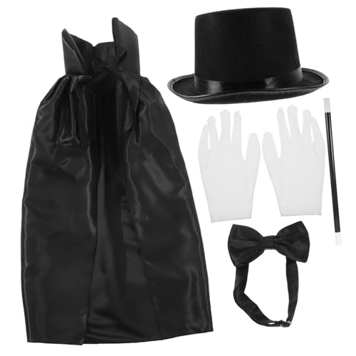 CORHAD 1Satz Detektiv Cosplay mit Hut Fliege und Handschuhen für Karneval Halloween und Themenpartys Kreatives Zubehör für Rollenspiele und Verkleidungen CORHAD 1Satz Detektiv Cosplay mit Hut Fliege und Handschuhen für Karneval Halloween und Themenpartys Kreatives Zubehör für Rollenspiele und Verkleidungen von CORHAD