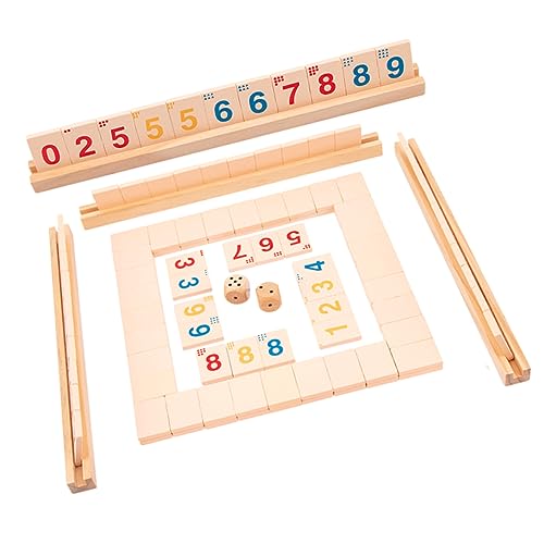 CORHAD 1Satz Digitales Holzspielzeug Eltern Junge Mädchen Brettspiel für Zahlen und Mathematik Bildungsspiel für Ab Jahren Lernspiel Intelligenz und Logischen Denkfähigkeit von CORHAD