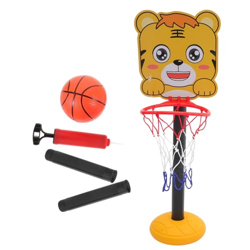 CORHAD 1Satz Einstellbares Cartoon Basketball für Freistehender Basketballkorb für Innen und Außenbereich Fördert Eltern Junge Mädchen Interaktion und Spielspaß von CORHAD