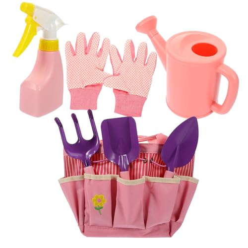 CORHAD 1Satz Gartengeräte für Teiliges mit Gießkanne Handschaufel Rechen Sprühflasche und Handschuhen für Umpflanzen und Gartenarbeit für Kleine CORHAD 1Satz Gartengeräte für Teiliges mit Gießkanne Handschaufel Rechen Sprühflasche und Handschuhen für Umpflanzen und Gartenarbeit für Kleine von CORHAD