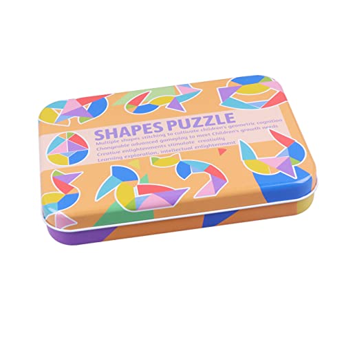 CORHAD 1Satz Kreatives Holz Tangram Puzzlespielzeug für Pädagogisches Lernspielzeug Kognitiven Fähigkeiten für Kleinkinder und Vorschulkinder Eierform CORHAD 1Satz Kreatives Holz Tangram Puzzlespielzeug für Pädagogisches Lernspielzeug Kognitiven Fähigkeiten für Kleinkinder und Vorschulkinder Eierform von CORHAD