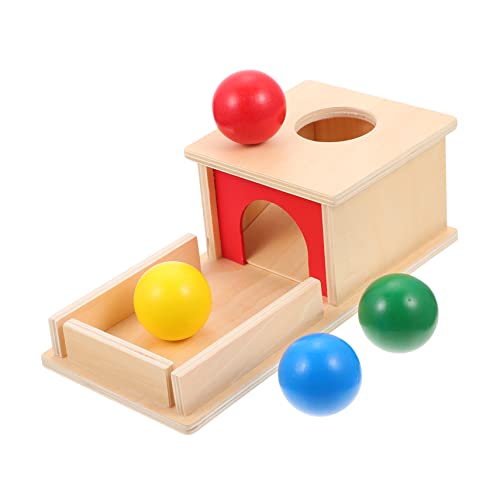 CORHAD 1Satz Montessori Holzspielzeug Hölzerne Zielbox mit Bällen Pädagogisches für Fördert Hand Augen Koordination und Kognitive Fähigkeiten CORHAD 1Satz Montessori Holzspielzeug Hölzerne Zielbox mit Bällen Pädagogisches für Fördert Hand Augen Koordination und Kognitive Fähigkeiten von CORHAD