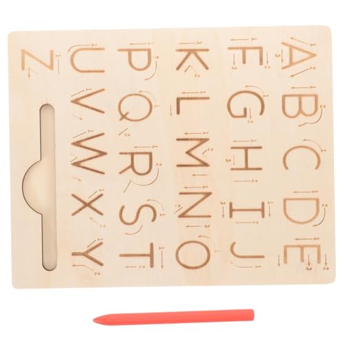 CORHAD Kreatives Holz-schreibbrett Für Junge Mädchen Doppelseitige Übungstafel Für Buchstaben Und Zahlen Montessori Lernspielzeug Feinmotorik Und Hand-Augen-koordination CORHAD Kreatives Holz-schreibbrett Für Junge Mädchen Doppelseitige Übungstafel Für Buchstaben Und Zahlen Montessori Lernspielzeug Feinmotorik Und Hand-Augen-koordination von CORHAD