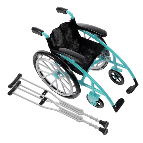 CORHAD 1Satz Puppen und Krücken Spielset Realistische Dekoration für Puppenhäuser Hausversorgung Kreatives Zubehör für Rollenspiele Faltbare Modelle CORHAD 1Satz Puppen und Krücken Spielset Realistische Dekoration für Puppenhäuser Hausversorgung Kreatives Zubehör für Rollenspiele Faltbare Modelle von CORHAD
