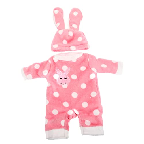 CORHAD 1Satz Puppenkleidung für Süßes Wiederverwendbares Outfit Hasenmotiv für Geschenkidee für Kleine und Puppenliebhaber CORHAD 1Satz Puppenkleidung für Süßes Wiederverwendbares Outfit Hasenmotiv für Geschenkidee für Kleine und Puppenliebhaber von CORHAD