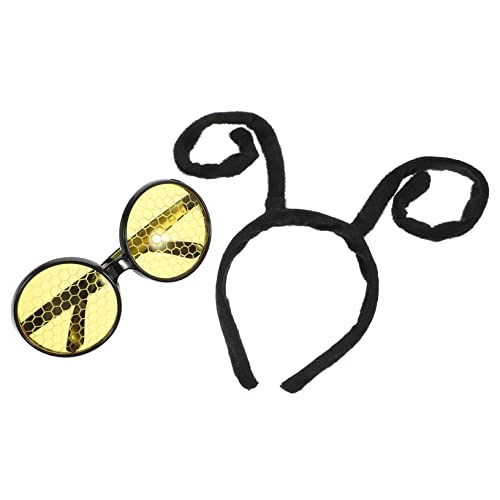 CORHAD 1Satz Stirnband und Brille für Halloween Party Tierische Kopfbedeckung für Kostümpartys Karneval Cosplay Hochwertiges Sicheres Material für Erwachsene CORHAD 1Satz Stirnband und Brille für Halloween Party Tierische Kopfbedeckung für Kostümpartys Karneval Cosplay Hochwertiges Sicheres Material für Erwachsene von CORHAD