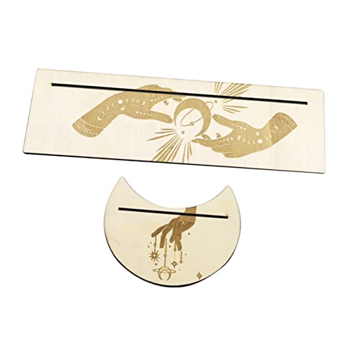 CORHAD 1Satz Tarotkarten Halter Aus Holz Dekorativer Stand Für Tarotkarten Kompakt Leicht Und Langlebig Für Religiöse Zeremonien Und Zubehör Für Kartenliebhaber CORHAD 1Satz Tarotkarten Halter Aus Holz Dekorativer Stand Für Tarotkarten Kompakt Leicht Und Langlebig Für Religiöse Zeremonien Und Zubehör Für Kartenliebhaber von CORHAD