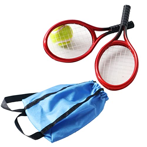 CORHAD 1Satz Tennisschläger für Puppen Dekorativer Desktop Tennisschläger Teiliges Zubehör für Miniaturhäuser und Puppenräume Langlebig und Realistisch Gestaltet CORHAD 1Satz Tennisschläger für Puppen Dekorativer Desktop Tennisschläger Teiliges Zubehör für Miniaturhäuser und Puppenräume Langlebig und Realistisch Gestaltet von CORHAD