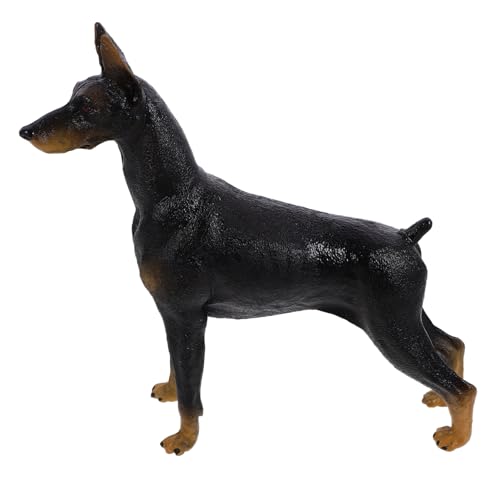 CORHAD 1Stück Dobermann Modell Hundemodell Realistische Simulation Figurine für Zuhause Büro und Auto Detaillierte Dekoration für Schrank und Schwarzes Design für Sammler CORHAD 1Stück Dobermann Modell Hundemodell Realistische Simulation Figurine für Zuhause Büro und Auto Detaillierte Dekoration für Schrank und Schwarzes Design für Sammler von CORHAD