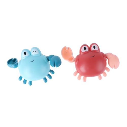 CORHAD 2 STÜCK Teiliges Badespielzeug Wind up Badetier Kleine Krabbe für Kleinkinder Bunter Wasserspaß für Badewanne Hautfreundlich und Sicher für Babybad Spielerisch Zufällige Farbe CORHAD 2 STÜCK Teiliges Badespielzeug Wind up Badetier Kleine Krabbe für Kleinkinder Bunter Wasserspaß für Badewanne Hautfreundlich und Sicher für Babybad Spielerisch Zufällige Farbe von CORHAD