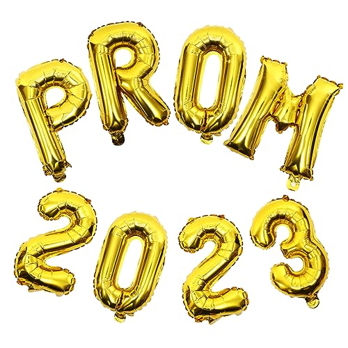 CORHAD 2 Sätze Dekorative Folienballons Prom Abschlussfeier Party Deko Goldene Party Luftballons für Fotohintergrund und Feierlichkeiten CORHAD 2 Sätze Dekorative Folienballons Prom Abschlussfeier Party Deko Goldene Party Luftballons für Fotohintergrund und Feierlichkeiten von CORHAD
