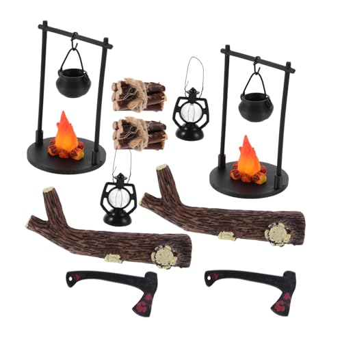 CORHAD 2 Sätze Miniatur Puppenhaus Ofen Set Hängender Holzofen Holzstapel Modell Detaillierte Micro Landschaft Dekoration für Outdoor Szenen Realistische Miniatur Möbel für Kreatives CORHAD 2 Sätze Miniatur Puppenhaus Ofen Set Hängender Holzofen Holzstapel Modell Detaillierte Micro Landschaft Dekoration für Outdoor Szenen Realistische Miniatur Möbel für Kreatives von CORHAD