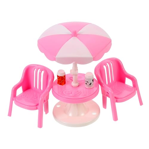 CORHAD 2 Sätze Miniatur Strandstuhl Abs Material Realistische Miniatur Strandmöbel für Puppenhaus Dekoration und Sandspielzeug Kindgerechte Bastelaccessoires Zufällige Zufällige Farbe von CORHAD