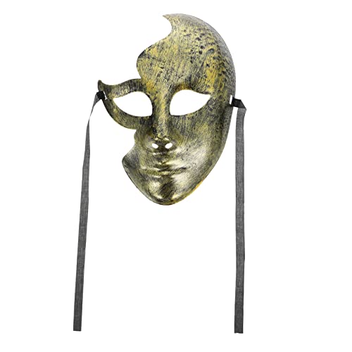 CORHAD 2 Stück Antike Gesichtsmaske Halbes Gesicht Party Weiße Maske Kostüm Halloween Requisiten Japanische Maske Herren Gesichtsmaske Kreative Kunststoffmaske Maskerade CORHAD 2 Stück Antike Gesichtsmaske Halbes Gesicht Party Weiße Maske Kostüm Halloween Requisiten Japanische Maske Herren Gesichtsmaske Kreative Kunststoffmaske Maskerade von CORHAD