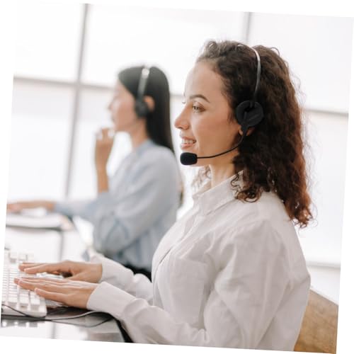 CORHAD 2 Stück Cosplay Rock Star Headset Requisiten Realistisches Fake Mikrofon und Ohrhörer Verkleidung Zubehör für Jungen Mädchen Party Halloween Kostüm von CORHAD