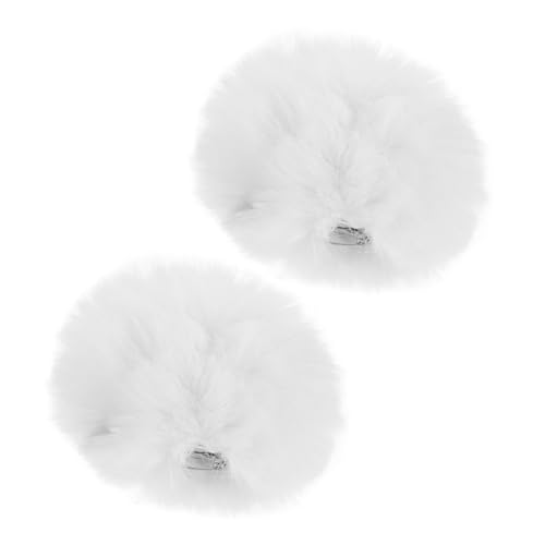 CORHAD Flauschige Schuhclips Mit Pompoms Tierschwanz Kostümzubehör Weißes Häschen-kostümset Für Jungen Und Mädchen Anziehparty CORHAD Flauschige Schuhclips Mit Pompoms Tierschwanz Kostümzubehör Weißes Häschen-kostümset Für Jungen Und Mädchen Anziehparty von CORHAD
