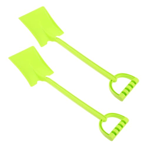 CORHAD 2 Stück Kinderschaufel Mittlere Grün Ergonomisch Leichter Kunststoff Strand Garten Sandspielzeug Sicher für Jungen Mädchen Buddeln CORHAD 2 Stück Kinderschaufel Mittlere Grün Ergonomisch Leichter Kunststoff Strand Garten Sandspielzeug Sicher für Jungen Mädchen Buddeln von CORHAD
