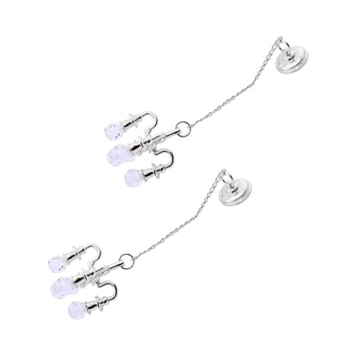 CORHAD 2 Stück Puppenhaus Beleuchtung Dekoration Praktisches Zubehör für DIY Miniatur Lampen und Spielhaus CORHAD 2 Stück Puppenhaus Beleuchtung Dekoration Praktisches Zubehör für DIY Miniatur Lampen und Spielhaus von CORHAD