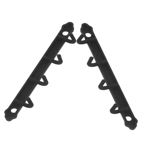 CORHAD Mini-hakenleiste Für Puppen Mini-hängehaken Für Puppen Mini-Haken Aus Legierung Für Puppenhaus 2er-Set von CORHAD